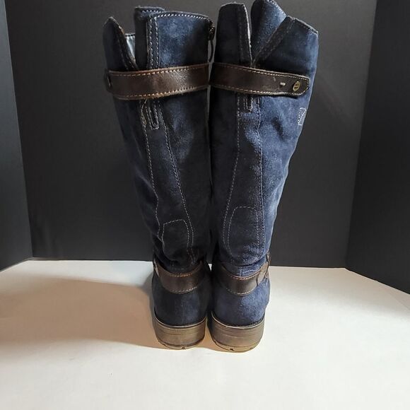 Naturilizer Blue Suede Boots - Picture 11 of 11